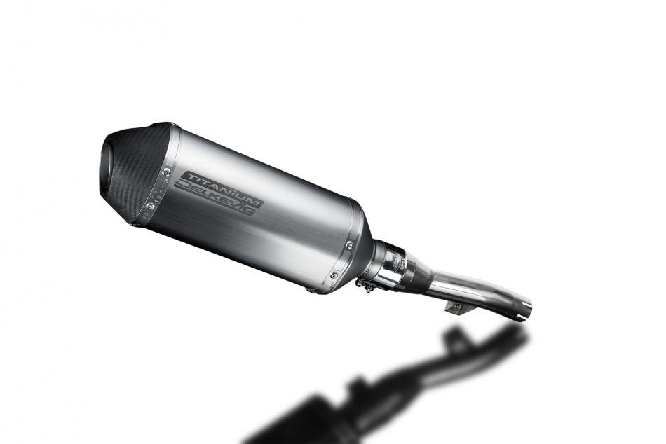 Yamaha XT250 Serow 2008-2019 260mm X-Oval Titanium Exhaust Silencer Can Kit