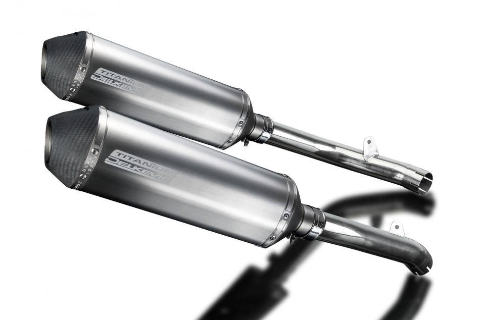 HONDA VTR1000 SP2 2002-2010 343mm XOVAL TITANIUM BSAU SILENCER EXHAUST KIT