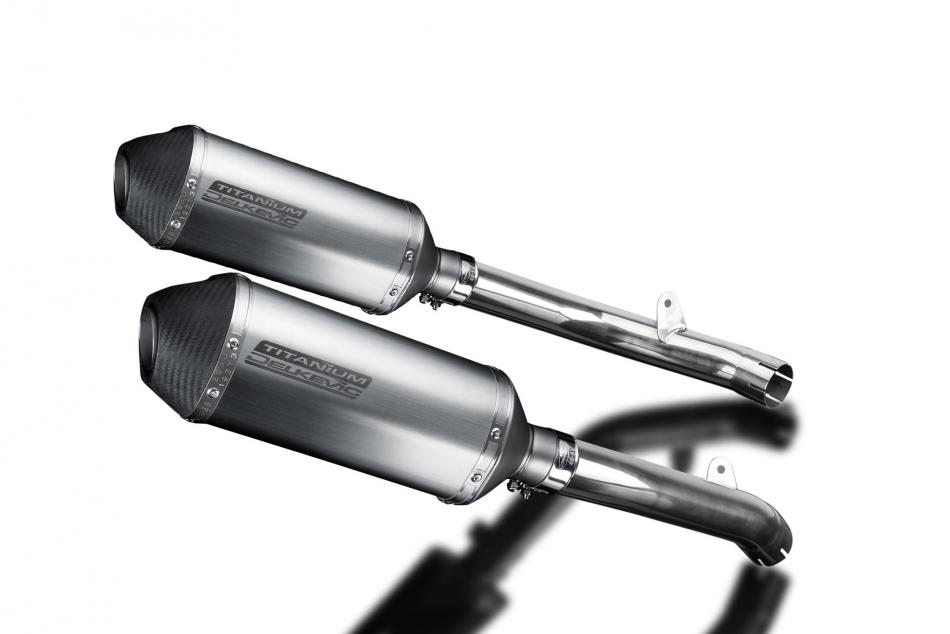 HONDA VTR1000 SP2 2002-2010 260mm X-OVAL TITANIUM BSAU SILENCER EXHAUST KIT