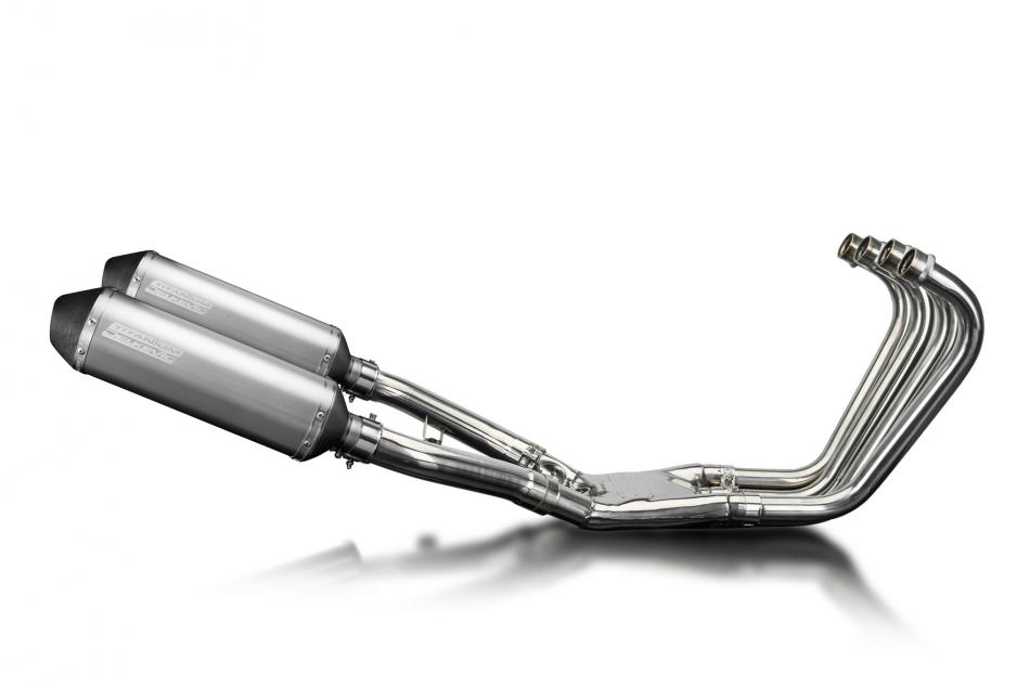 Yamaha FJ1100 1984-1985 Complete Exhaust 4-2 343mm X-Oval Titanium Silencers
