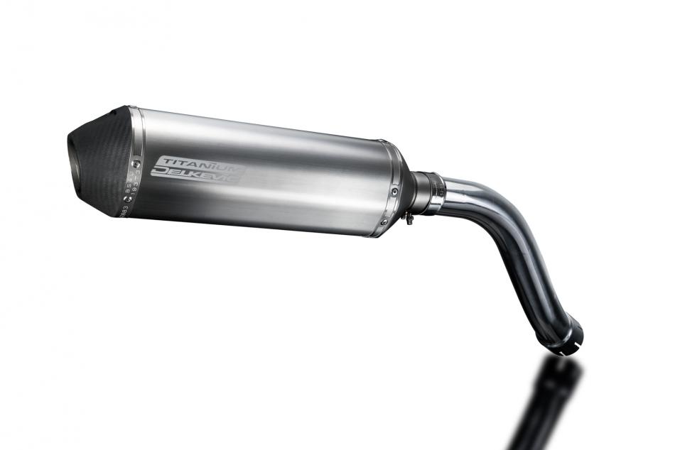 SUZUKI SV650 S 03-15 Hi-LEVEL 343mm X-OVAL TITANIUM BSAU SILENCER EXHAUST KIT