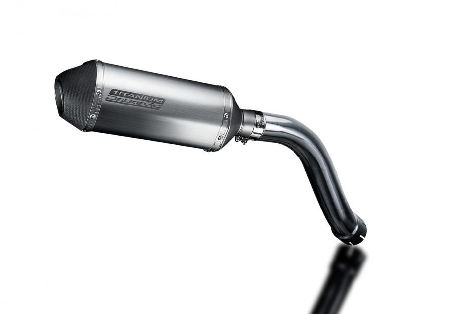 SUZUKI SV650 S 03-15 Hi-LEVEL 260mm X-OVAL TITANIUM BSAU SILENCER EXHAUST KIT