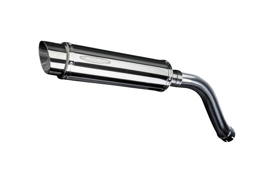 SUZUKI SV650 S 03-15 Hi-LEVEL 350mm ROUND STAINLESS BSAU SILENCER EXHAUST KIT