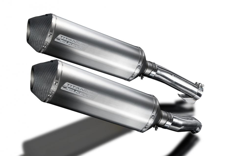 KAWASAKI Z1000 2010-2020 343mm XOVAL TITANIUM BSAU SILENCER EXHAUST KIT