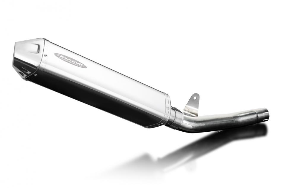 Honda CBF250 2004-2012 420mm Tri-Oval Stainless Exhaust Silencer Can Kit