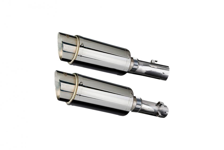 HONDA CB1300DC X-4 1997-2003 200mm ROUND STAINLESS SILENCER EXHAUST KIT