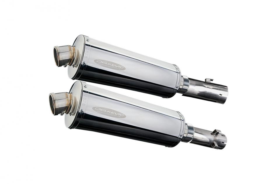 HONDA CB1300DC X-4 1997-2003 350mm OVAL STAINLESS BSAU SILENCER EXHAUST KIT