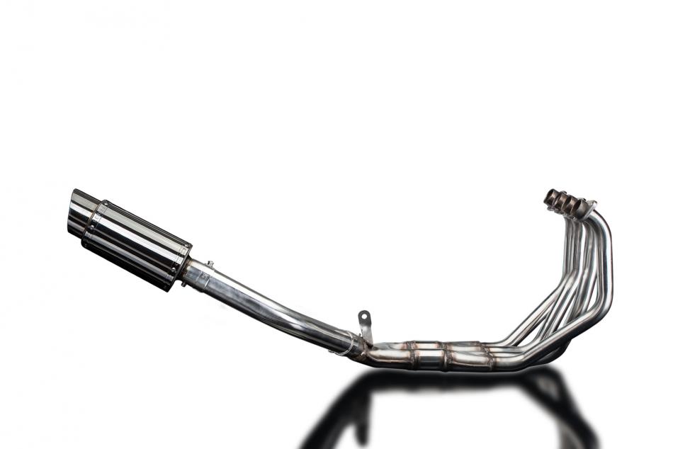 HONDA CBR900RR FIREBLADE 1992-99 EXHAUST SYSTEM 200mm STAINLESS ROUND SILENCER