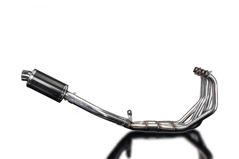 HONDA CBR900RR FIREBLADE 1992-99 EXHAUST SYSTEM 225mm CARBON OVAL SILENCER