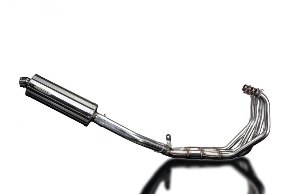 HONDA CBR900RR FIREBLADE 1992-99 EXHAUST SYSTEM 350mm STAINLESS OVAL SILENCER