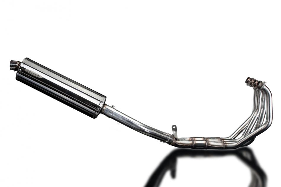 HONDA CBR900RR FIREBLADE 1992-99 EXHAUST SYSTEM 450mm STAINLESS OVAL SILENCER