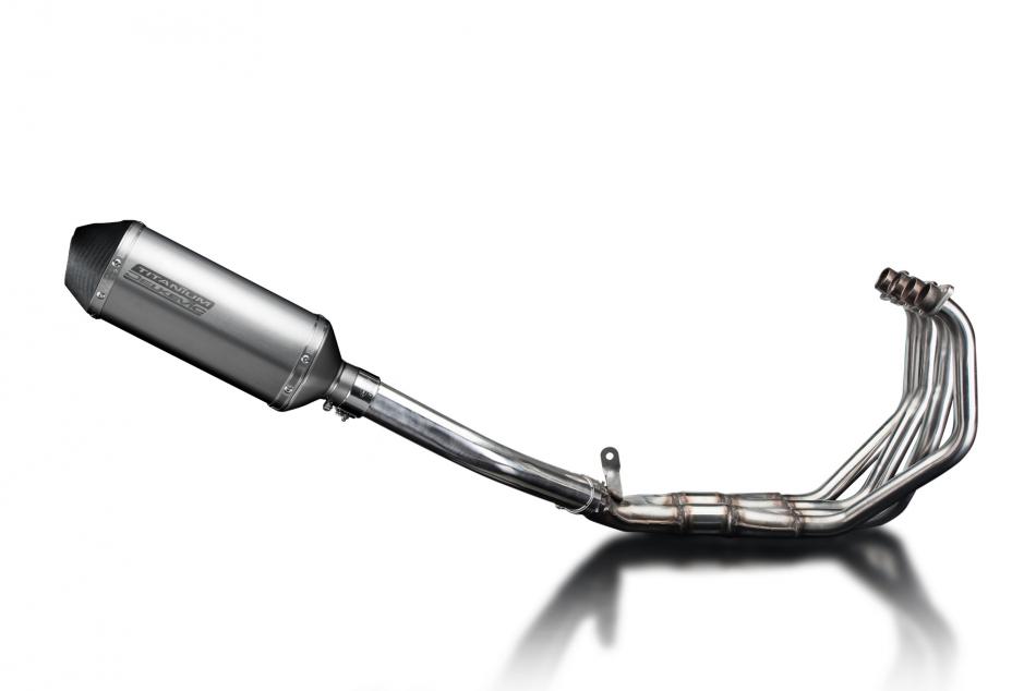 Honda CBR900RR Fireblade 1992-99 Full Exhaust 4-1 260mm X-Oval Titanium Silencer