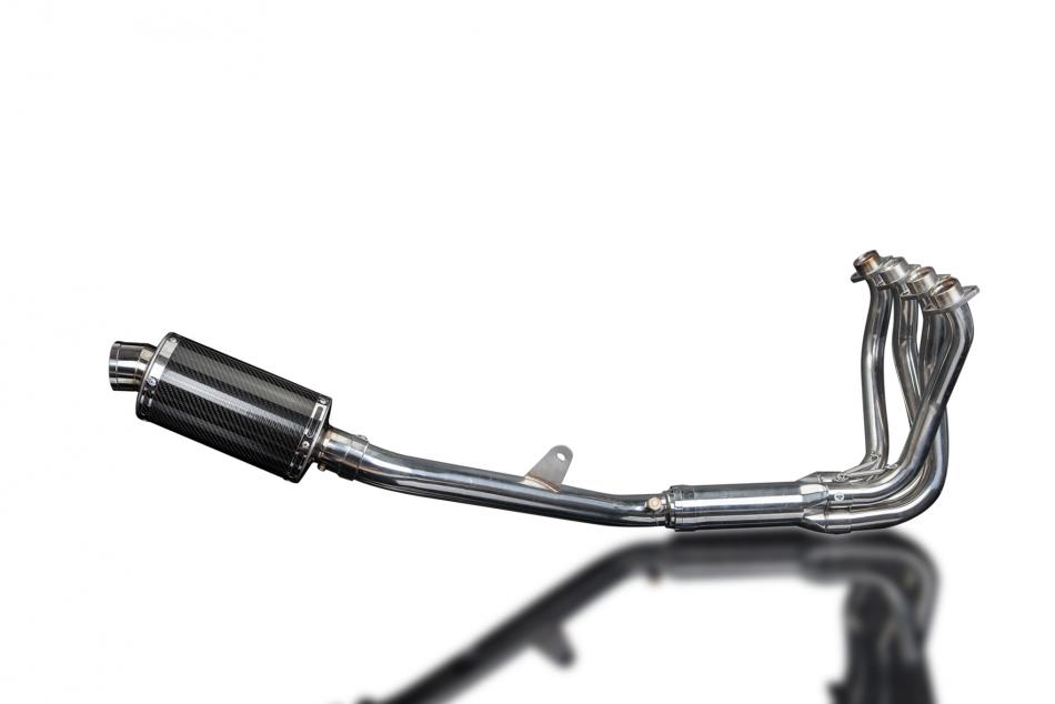 HONDA CB1100SF X11 1999-02 FULL 4-1 EXHAUST 225mm CARBON OVAL SILENCER