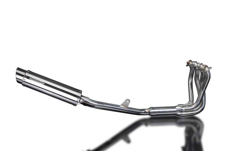 HONDA CB1100SF X11 1999-02 FULL 4-1 EXHAUST 350mm STAINLESS ROUND BSAU SILENCER