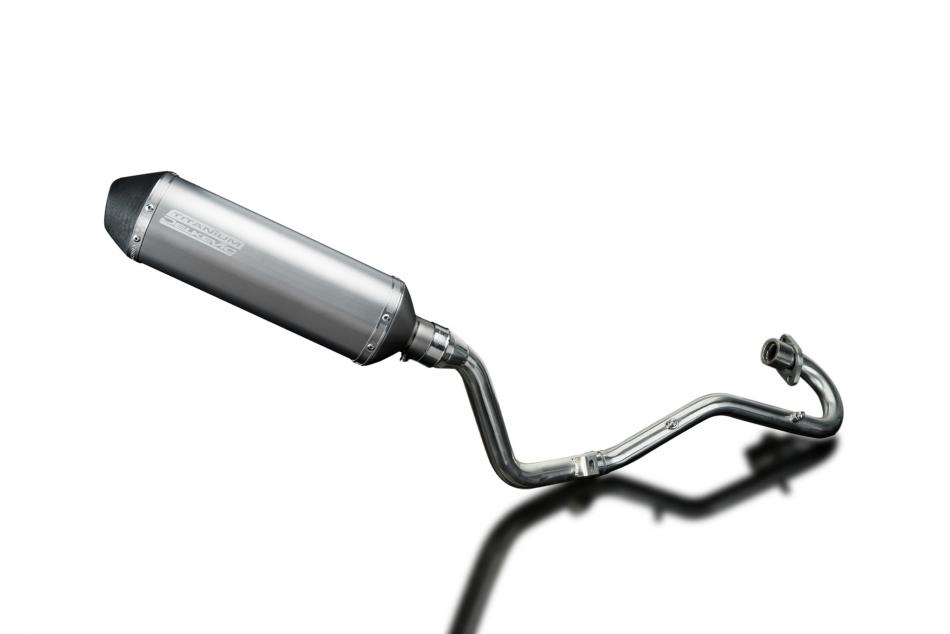 HONDA XR125L 2003-2010 FULL EXHAUST SYSTEM 343mm TITANIUM XOVAL BSAU SILENCER