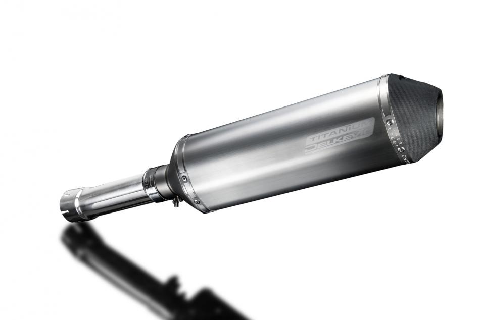 BMW F800 GS 2007-2018 343mm X-OVAL TITANIUM BSAU SILENCER EXHAUST KIT