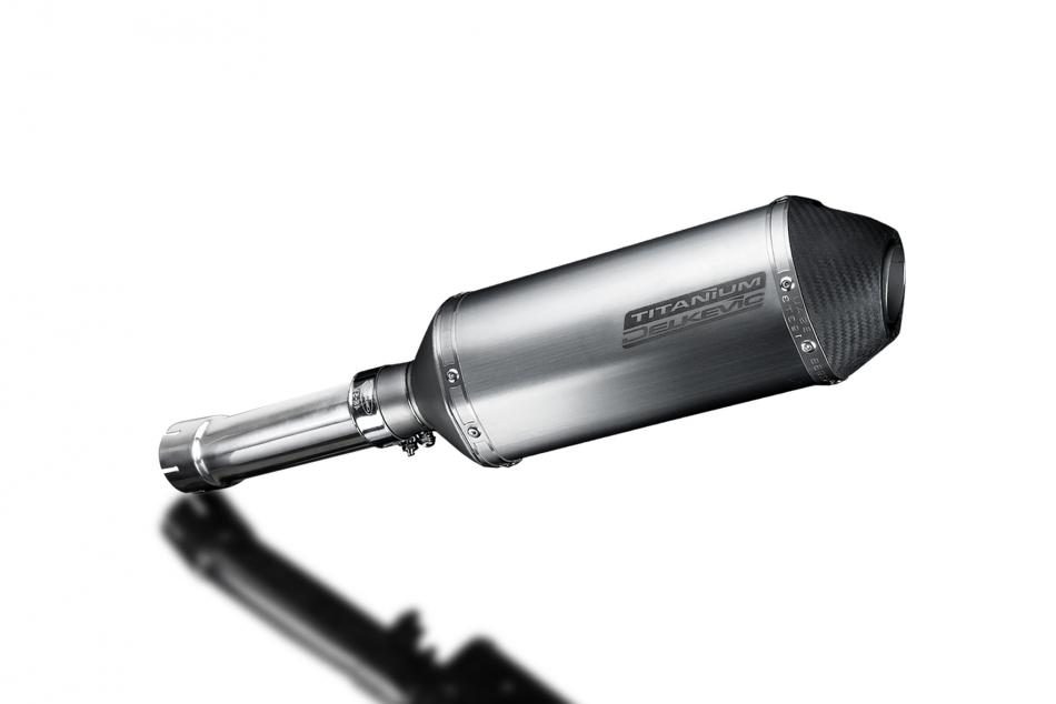 BMW F800 GS 2007-2018 260mm X-OVAL TITANIUM BSAU SILENCER EXHAUST KIT