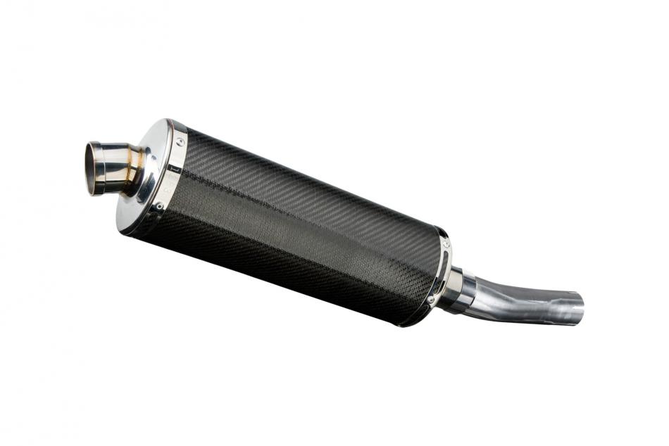 HONDA CBR500R 2016-2019 350mm OVAL CARBON BSAU SILENCER EXHAUST KIT