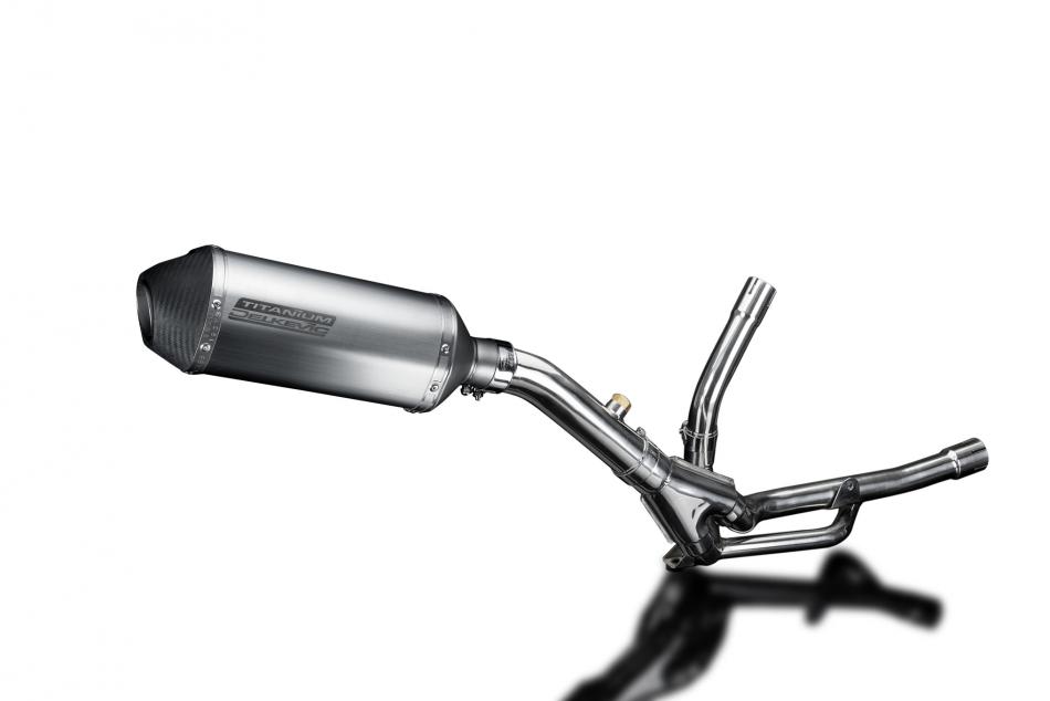 SUZUKI DL650 V-STROM 2004-2011 260mm X-OVAL TITANIUM BSAU SILENCER EXHAUST KIT