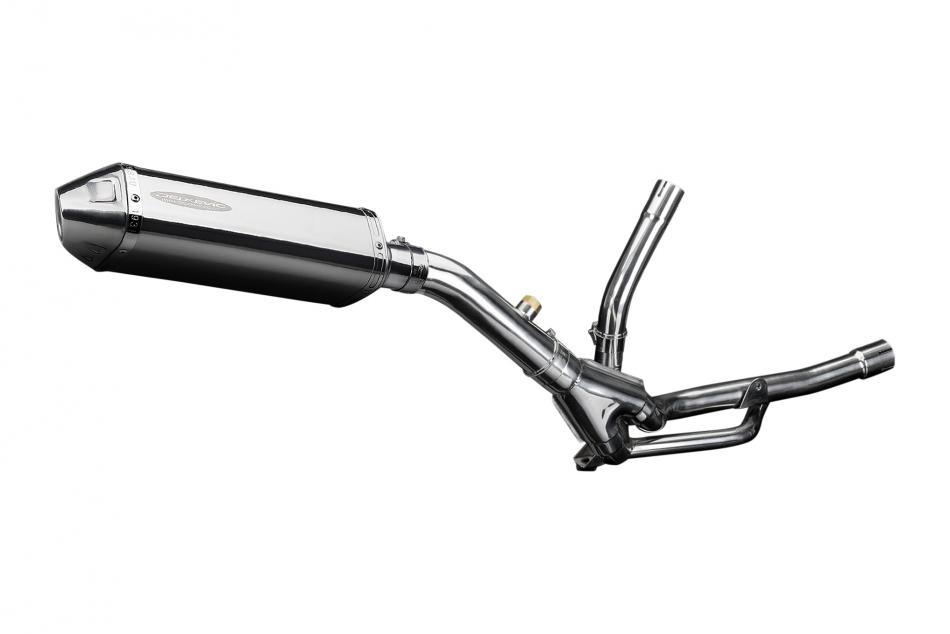 SUZUKI DL650 V-STROM 2004-2011 320mm TRI STAINLESS BSAU SILENCER EXHAUST KIT