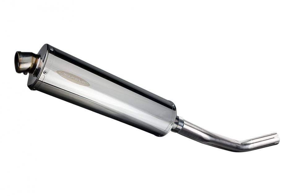 SUZUKI GSXR600 06-07 K6-K7 DECAT 450mm OVAL STAINLESS BSAU SILENCER EXHAUST KIT