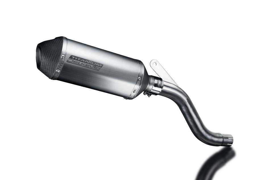 Yamaha XT600E 1990-2005 260mm X-Oval Titanium Exhaust Silencer Can Kit