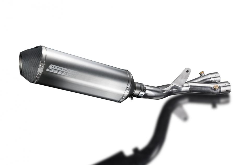 Yamaha MT-10 MT10 2016-2021 343mm X-Oval Titanium Exhaust Silencer Can Kit