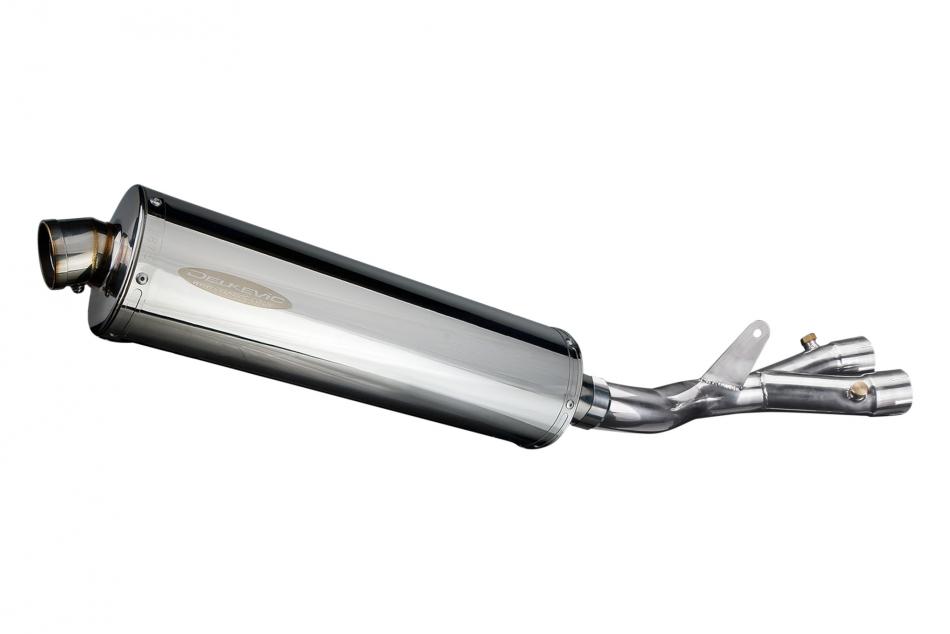 Yamaha MT-10 MT10 2016-2021 450mm Oval Stainless Exhaust Silencer Can Kit