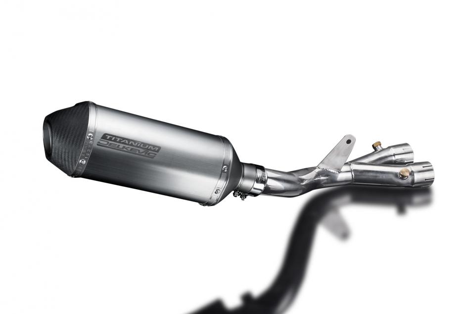 MT10 2016-2021 / DE-CAT XOVAL 260mm (10 inch) TITANIUM SILENCER