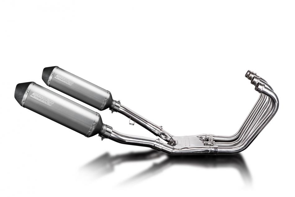 Yamaha FJ1200 3XW 1991-1996 Complete Exhaust 4-2 343mm X-Oval Titanium Silencers
