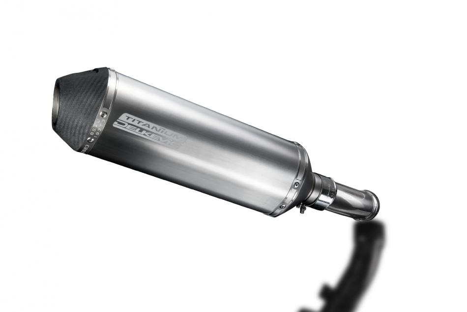 Suzuki DL1000 V-Strom DL1050 2014-24 343mm X-Oval Titanium Exhaust Silencer Kit