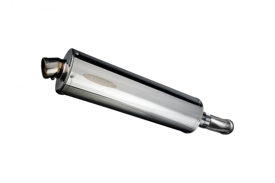 Suzuki DL1000 V-Strom DL1050 2014-2024 450mm Oval Stainless Exhaust Silencer Kit