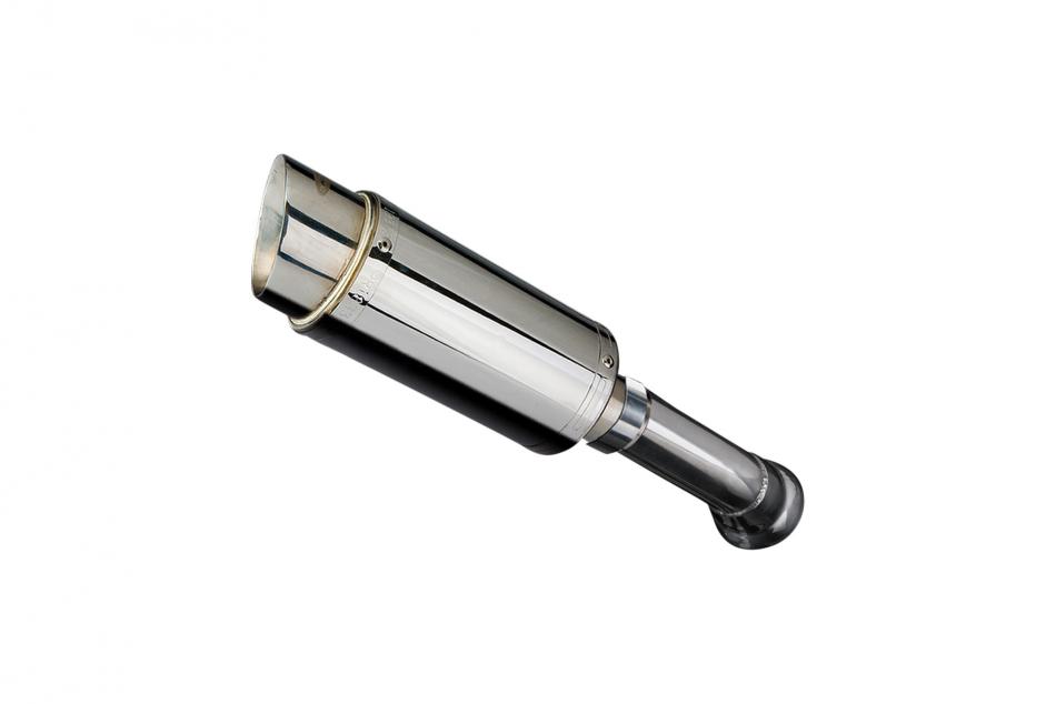 BMW K1300GT 2009-2016 Delkevic 200mm Round Stainless Exhaust Silencer Can Kit