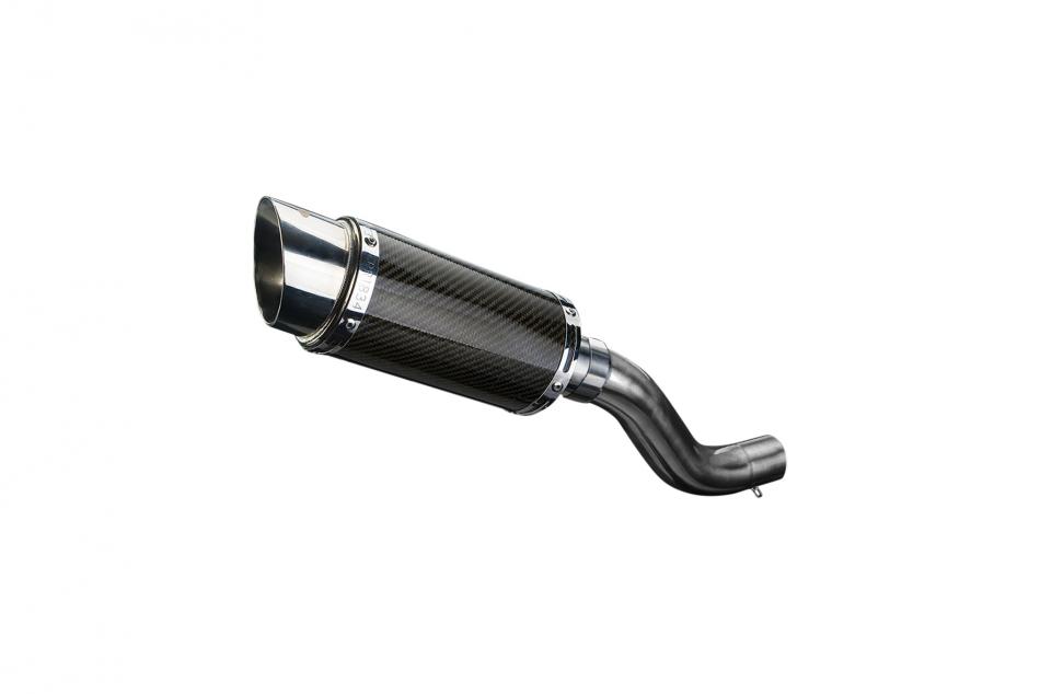 DUCATI SCRAMBLER FULL THROTTLE 2015-2016 200mm ROUND CARBON  EXHAUST KIT