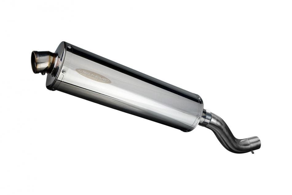 DUCATI SCRAMBLER FULL THROTTLE 2015-2016 450mm OVAL STAINLESS BSAU EXHAUST KIT