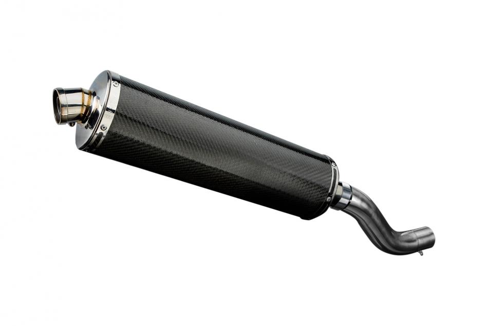 DUCATI SCRAMBLER FULL THROTTLE 2015-2016 450mm OVAL CARBON BSAU EXHAUST KIT