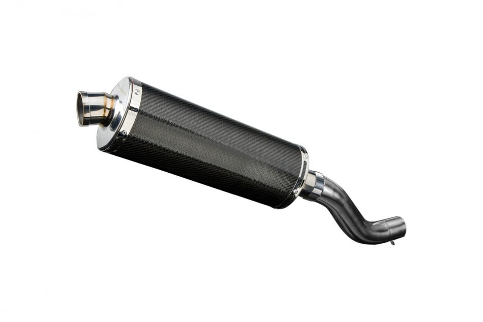DUCATI SCRAMBLER FULL THROTTLE 2015-2016 350mm OVAL CARBON BSAU EXHAUST KIT