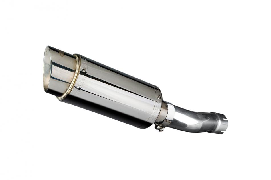 YAMAHA XJR1300 RACER 2015-2017 200mm ROUND STAINLESS SILENCER EXHAUST KIT