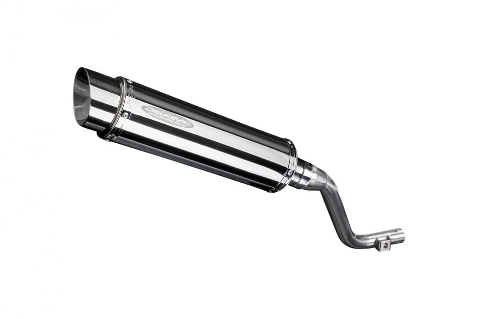 HONDA CRF250 L/M 2012-2016 350mm ROUND STAINLESS BSAU SILENCER EXHAUST KIT