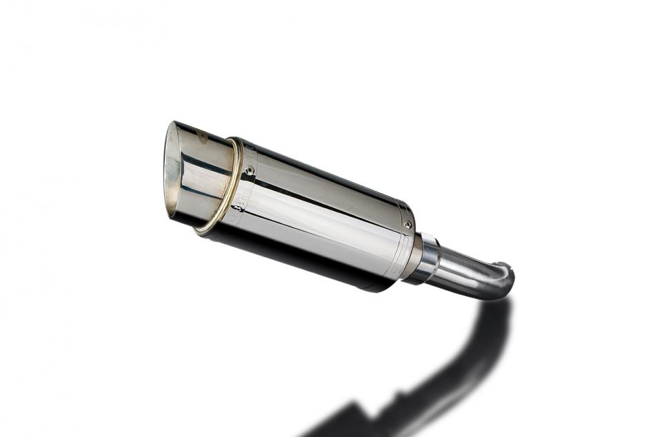 SV650 2016-2017 / MINI 200mm (8 inch) ROUND SILENCER 304 STAINLESS STEEL