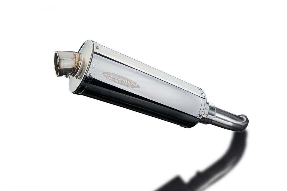 SV650 2016-2017 / OVAL 350mm (14 inch) SILENCER 304 STAINLESS STEEL