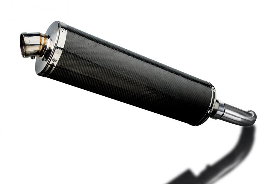 SV650 2016-2017 / OVAL 450mm (18 inch) CARBON FIBRE SILENCER