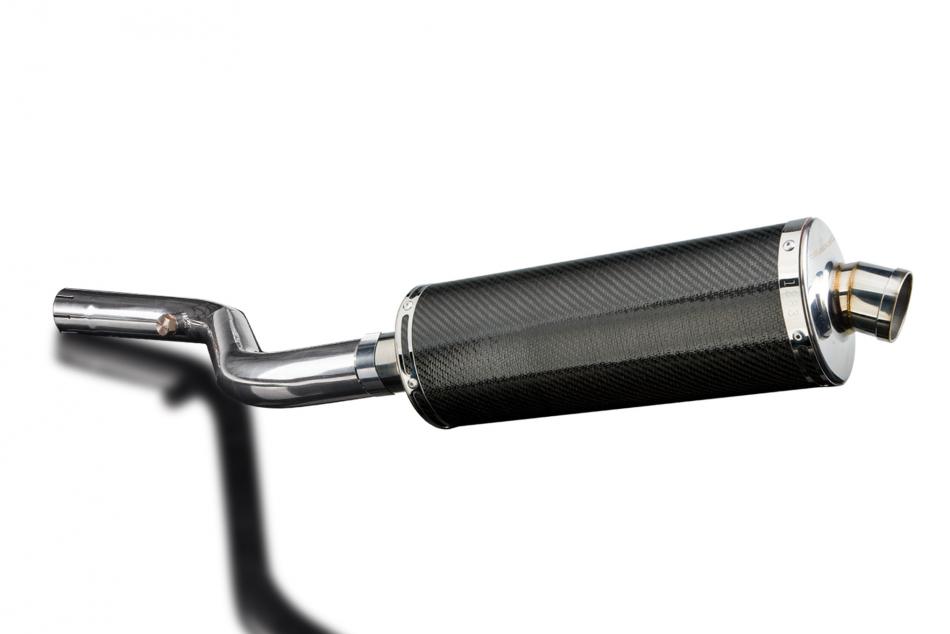 BMW R1100 R1150RS 1993-2005 350mm OVAL CARBON BSAU SILENCER EXHAUST KIT