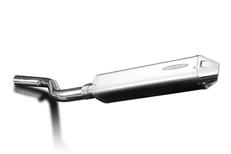 BMW R1100RT R1150RS 1993-2005 420mm Tri-Oval Stainless Exhaust Silencer Can Kit