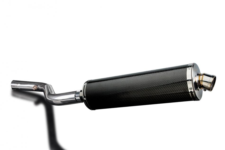 R1150RT R1150RS 2001-2005 / OVAL 450mm (18 inch) CARBON FIBRE SILENCER