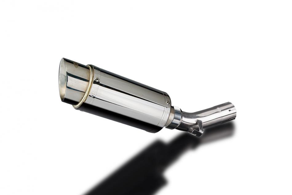 Suzuki GSX-S1000 F 2015-2021 200mm Round Stainless Exhaust Silencer Can Kit