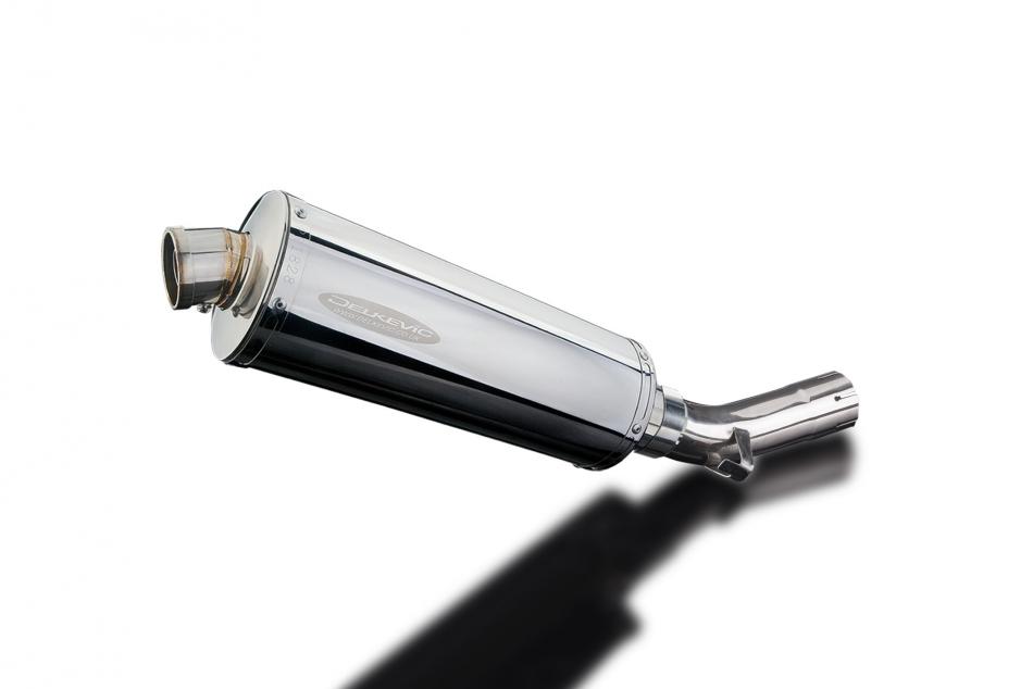 Suzuki GSX-S1000 F 2015-2021 350mm Oval Stainless Exhaust Silencer Can Kit