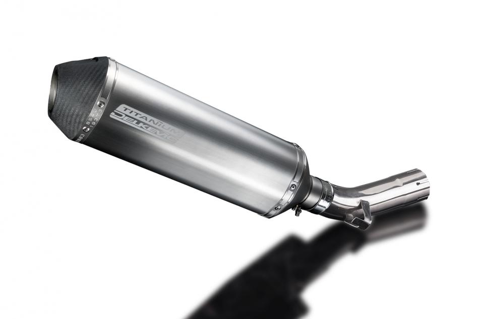 Suzuki GSX-S1000 F 2015-2021 343mm X-Oval Titanium Exhaust Silencer Can Kit