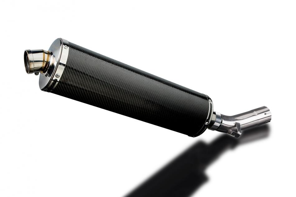 Suzuki GSX-S1000 F 2015-2021 450mm Oval Carbon Exhaust Silencer Can Kit