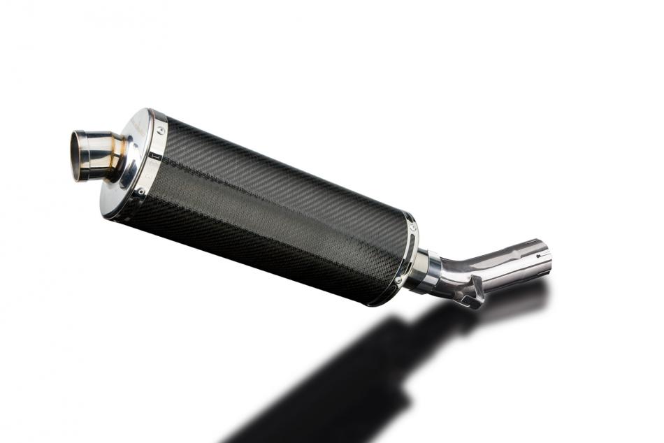 Suzuki GSX-S1000 F 2015-2021 350mm Oval Carbon Exhaust Silencer Can Kit